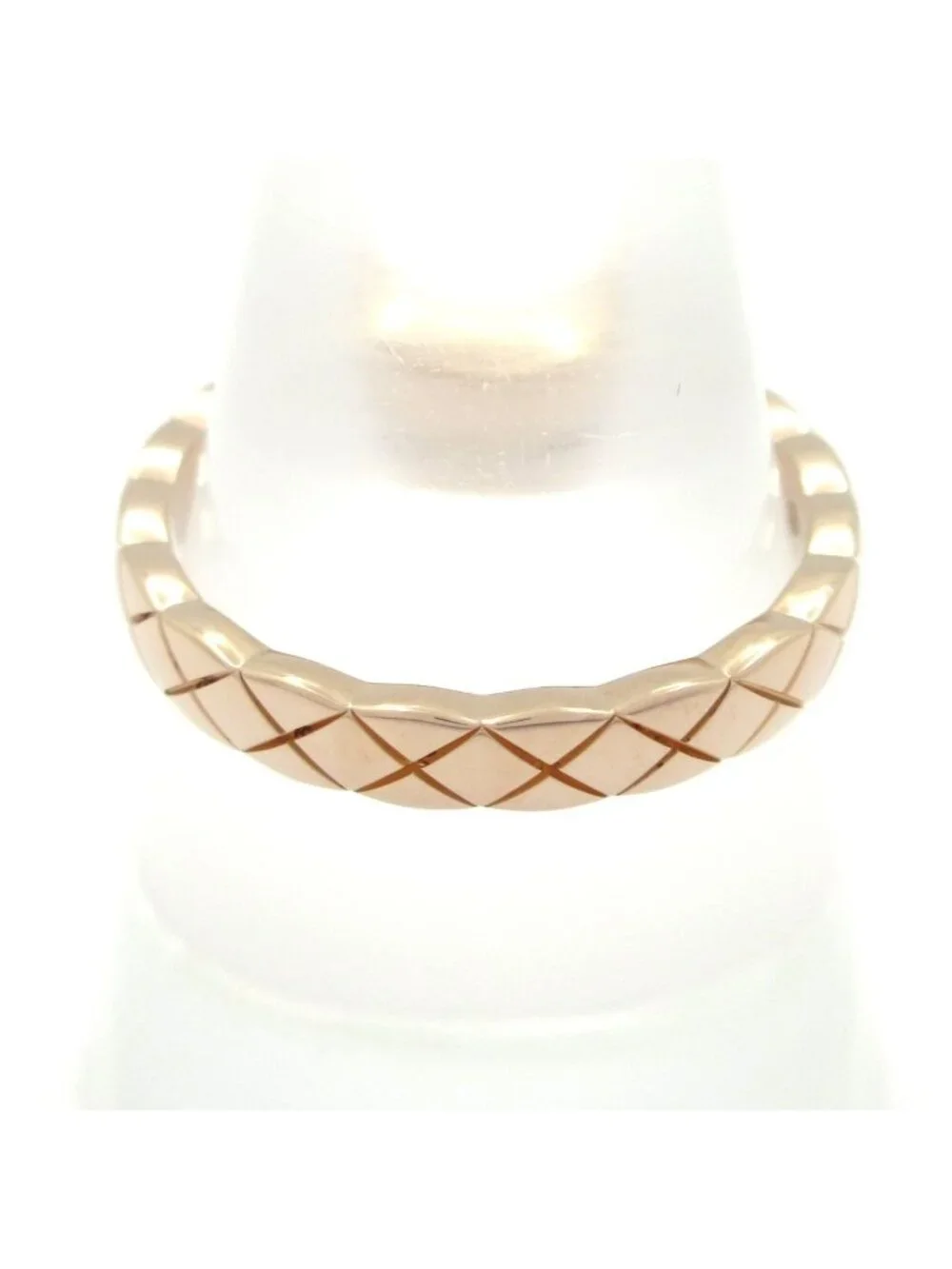 Chanel Ring 54 Coco Crush Mini 18K Pink Gold